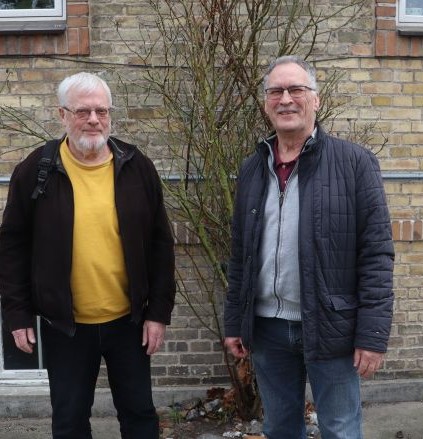 Foto af Bent Nielsen og Bent Eghjort fra Hemingwat Club Næstved